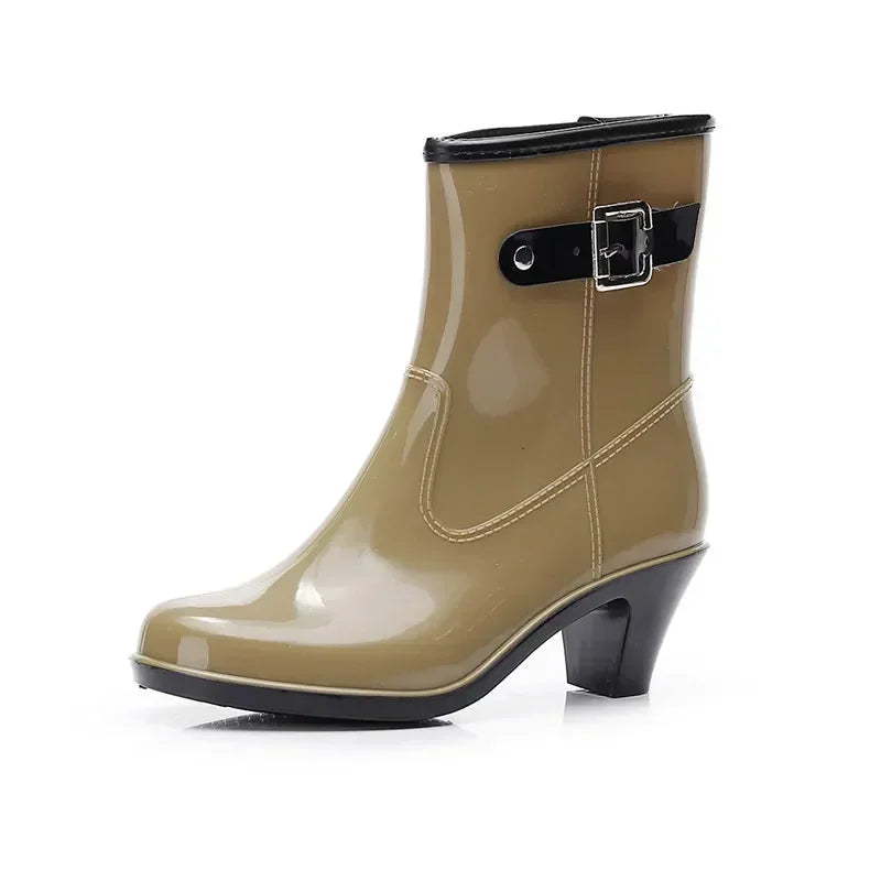 Fashion Ankle Boots - Waterproof, Non-Slip & Stylish for All Weather Conditions