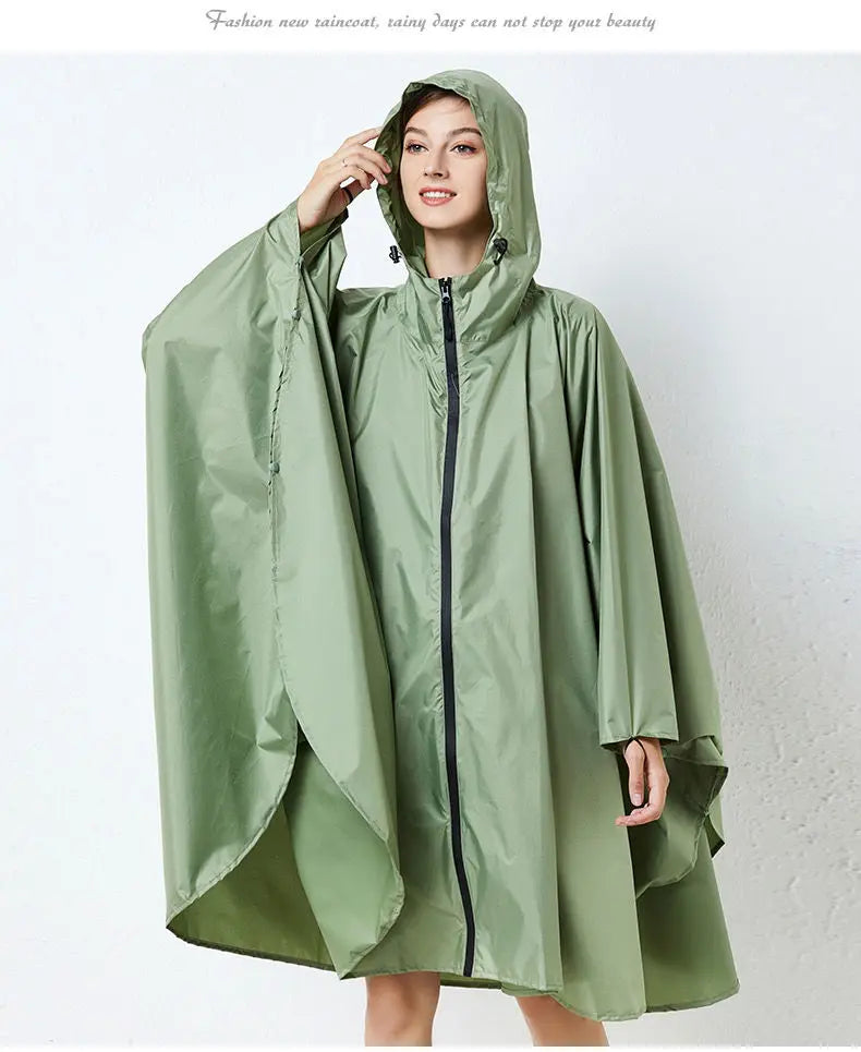 RainGuard Plus: Stylish Waterproof Poncho