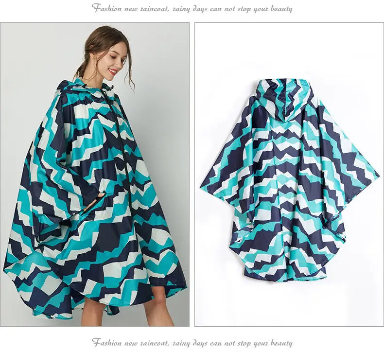 RainGuard Plus: Stylish Waterproof Poncho