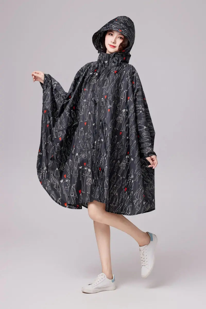 RainGuard Plus: Stylish Waterproof Poncho