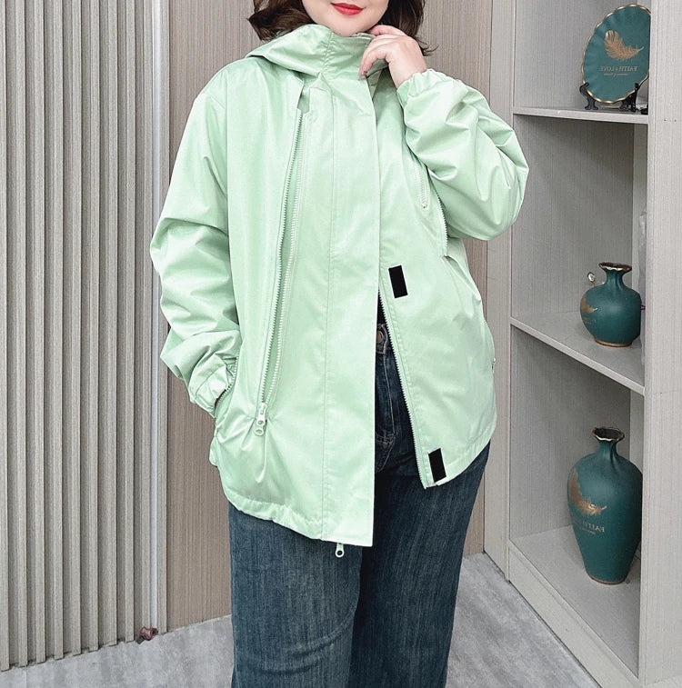 ChicGuard Rain Trench Plus Size