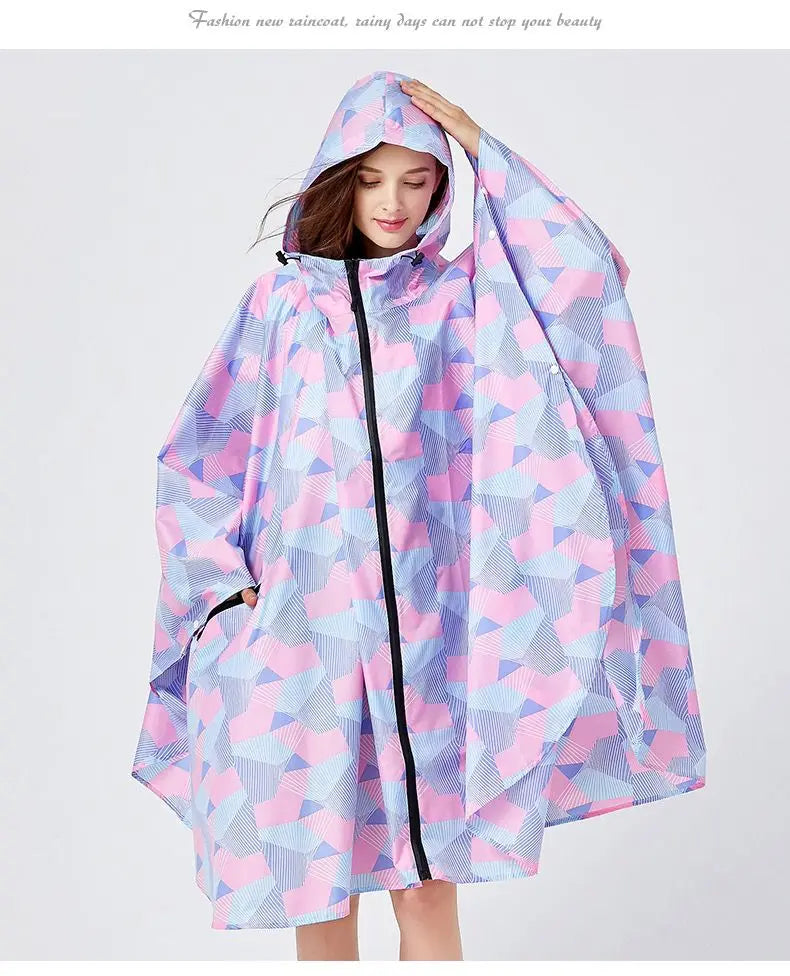 RainGuard Plus: Stylish Waterproof Poncho