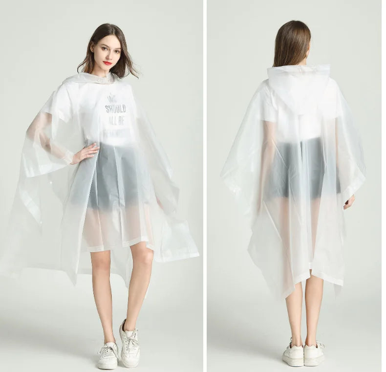 ClearShield Windproof Rain Poncho