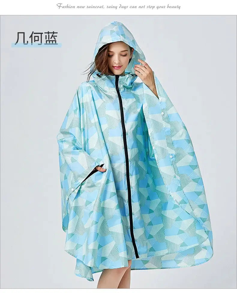 RainGuard Plus: Stylish Waterproof Poncho