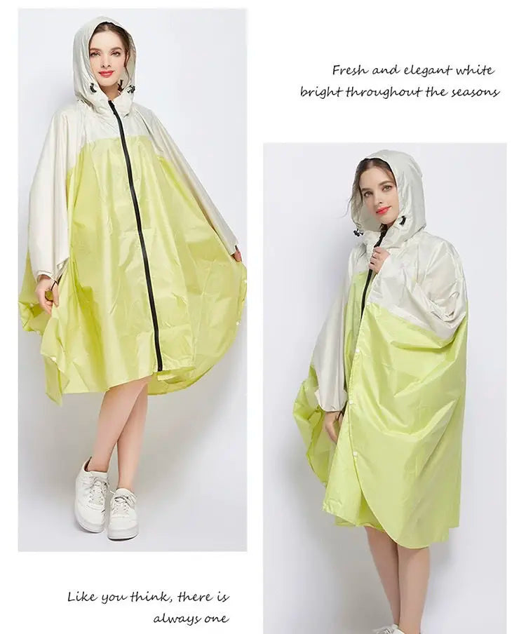 RainGuard Plus: Stylish Waterproof Poncho