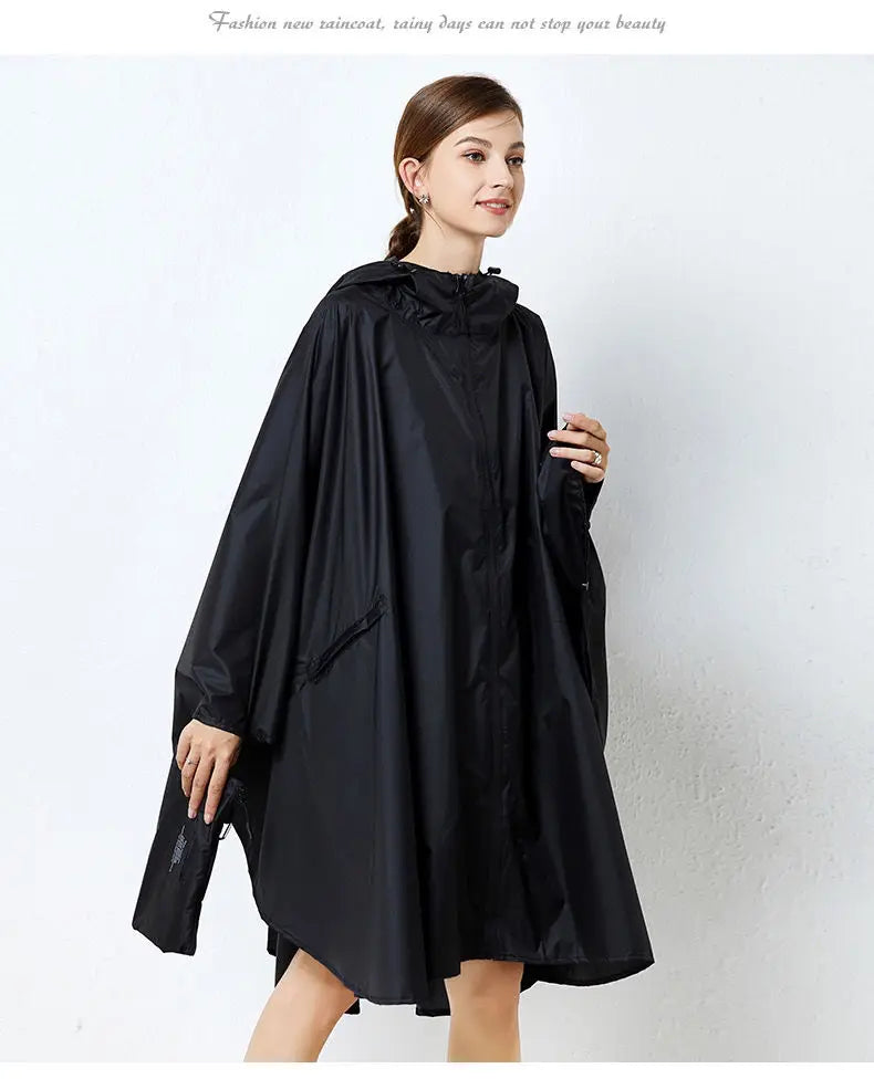 RainGuard Plus: Stylish Waterproof Poncho