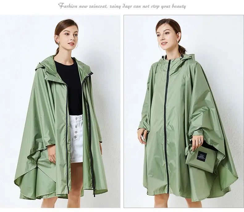 RainGuard Plus: Stylish Waterproof Poncho