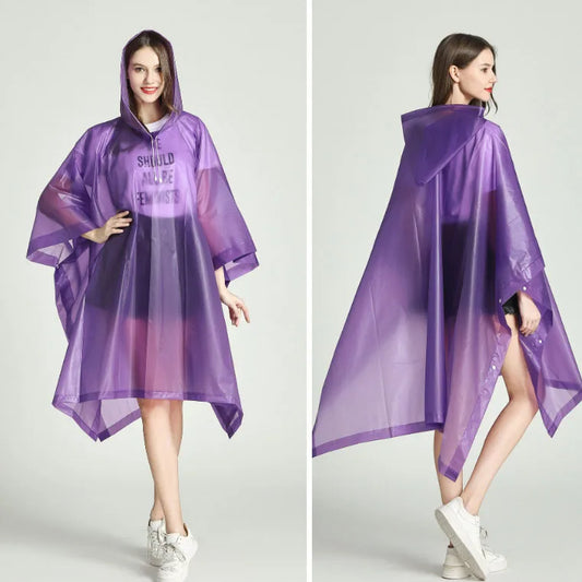 ClearShield Windproof Rain Poncho