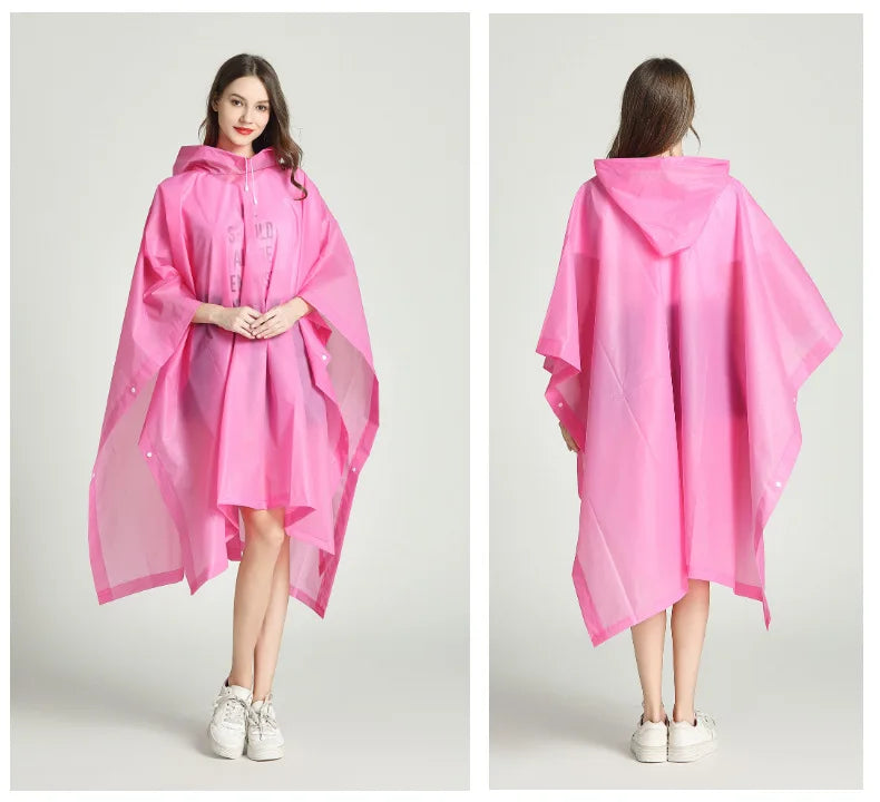 ClearShield Windproof Rain Poncho