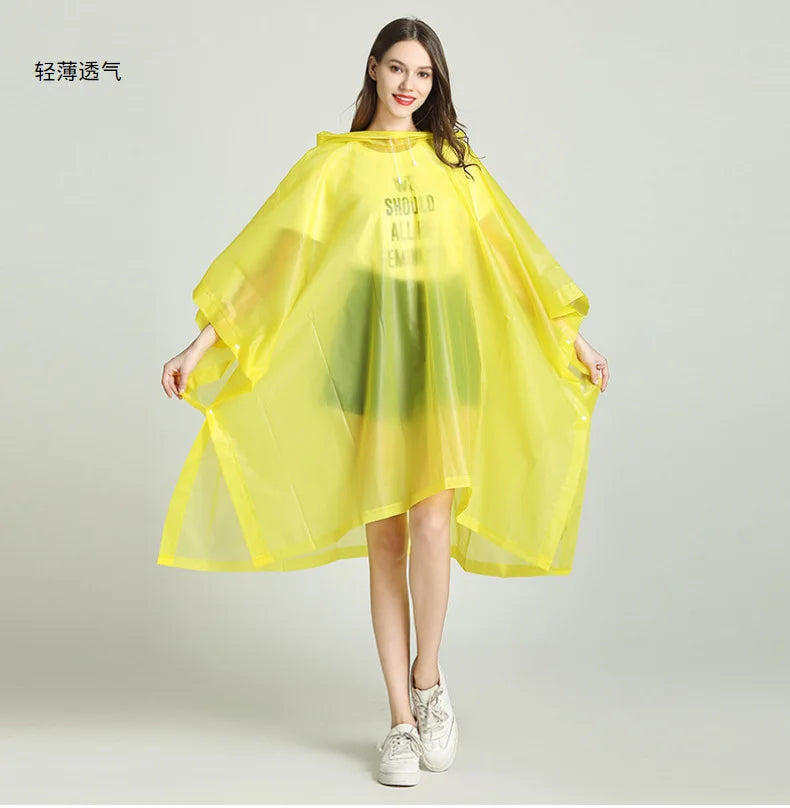 ClearShield Windproof Rain Poncho