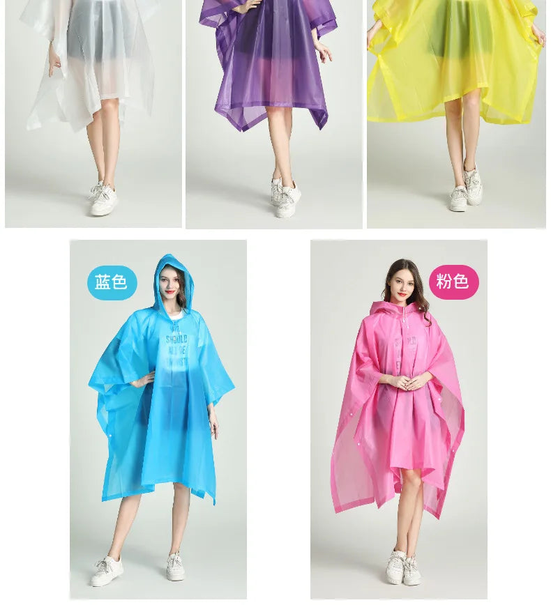 ClearShield Windproof Rain Poncho