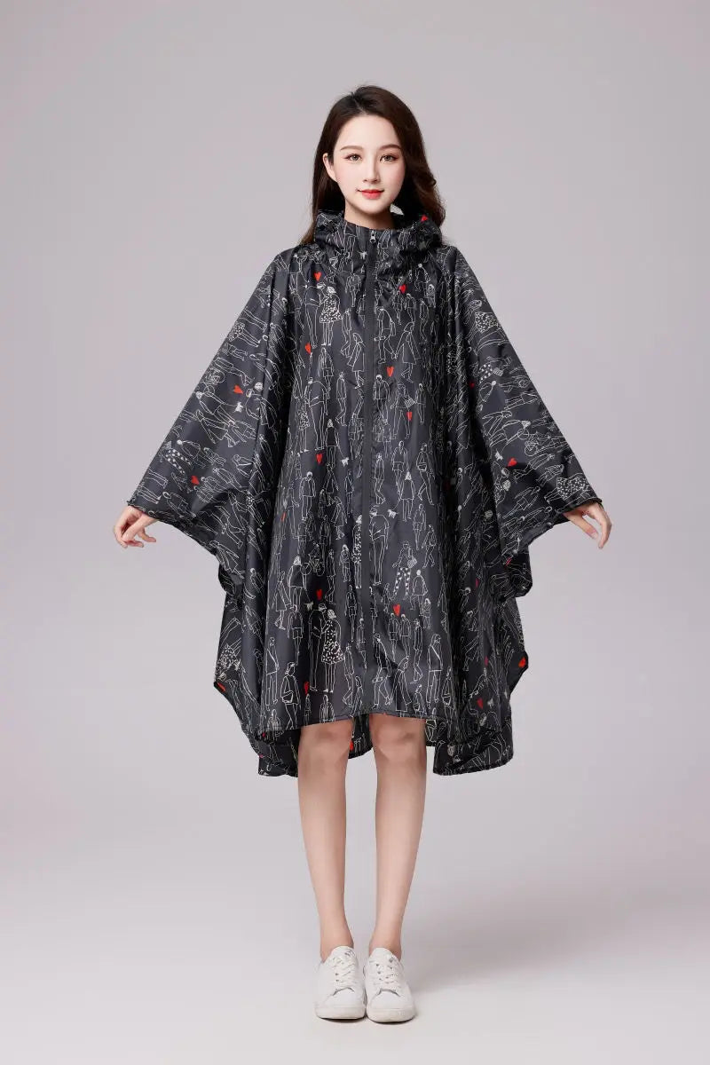 RainGuard Plus: Stylish Waterproof Poncho