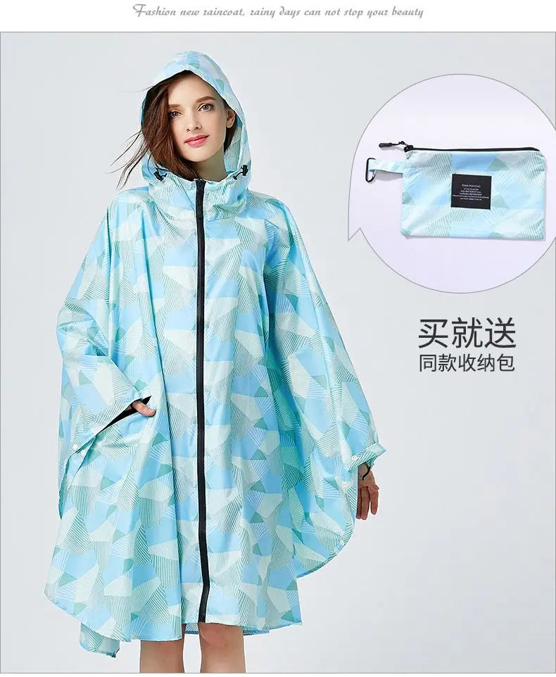 RainGuard Plus: Stylish Waterproof Poncho