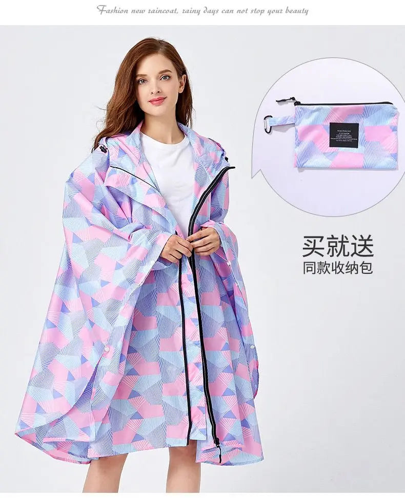 RainGuard Plus: Stylish Waterproof Poncho