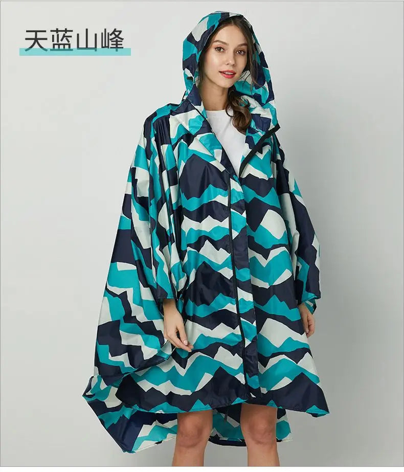 RainGuard Plus: Stylish Waterproof Poncho